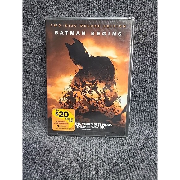 New Sealed Batman Begins (Two-Disc Special Edition) DVDs - Picture 1 of 3